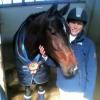 Kristen and Briley right after their Prelimiary Championship Win for the B Division at the VA Horse Trials, October 2011.